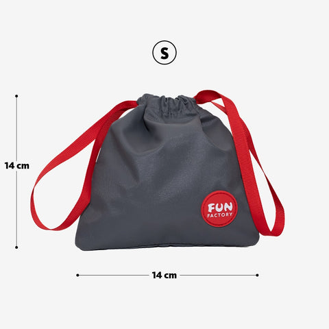 Fun Factory Toybag S Grey Discreet Storage Bag for Adult Toys Adult Toy Storage