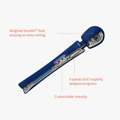 Fun Factory VIM Midnight 31.3 cm USB Rechargeable Massager Wand VIBRATORS-PREMIUM