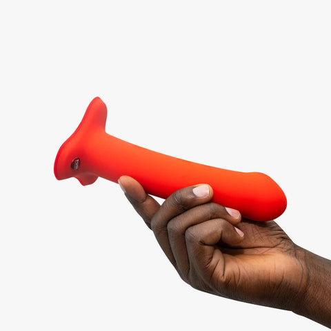 Fun Factory Magnum Flashy Coral 18.3 cm Dildo in Coral Orange DONGS