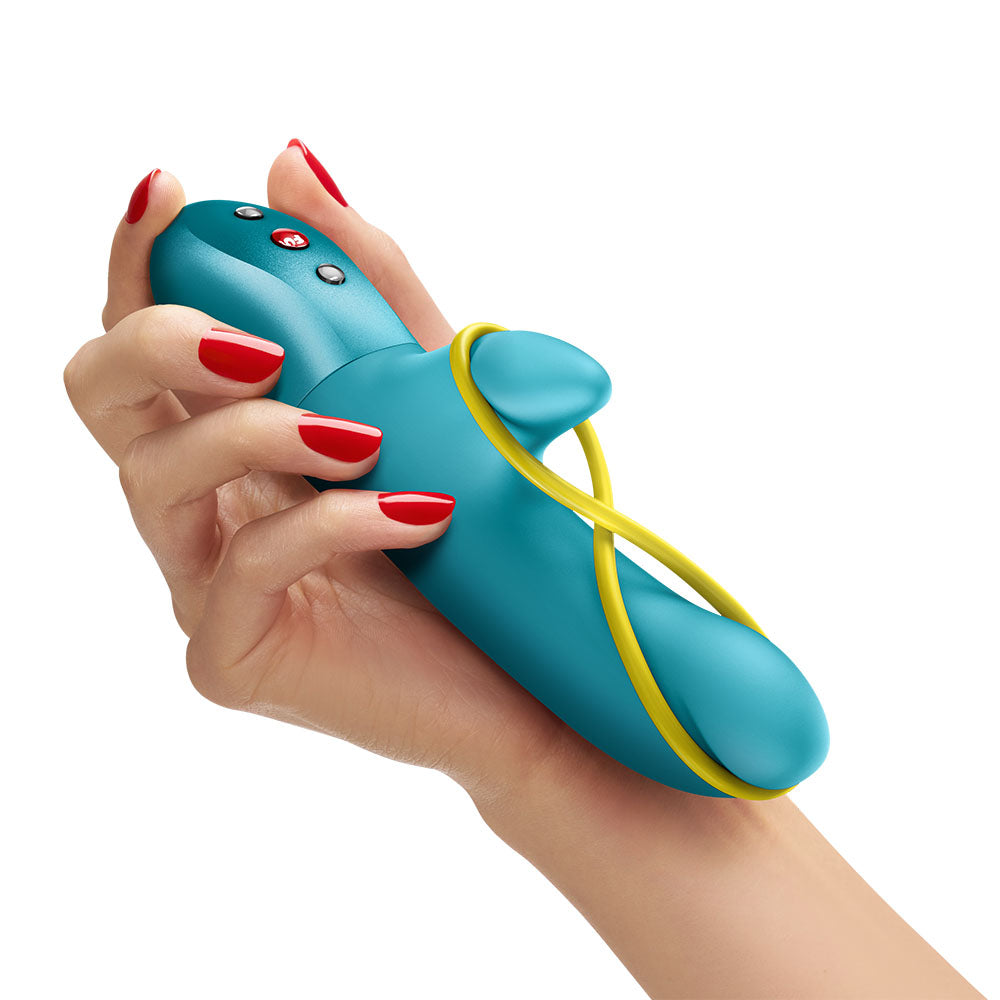 Fun Factory Amorino – USB Rechargeable Silicone Rabbit Vibrator with Flexible Design > Vibrators > Ladies > Rabbit