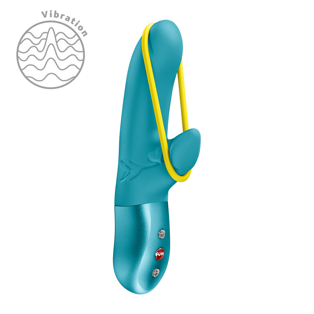 Fun Factory Amorino – USB Rechargeable Silicone Rabbit Vibrator with Flexible Design > Vibrators > Ladies > Rabbit