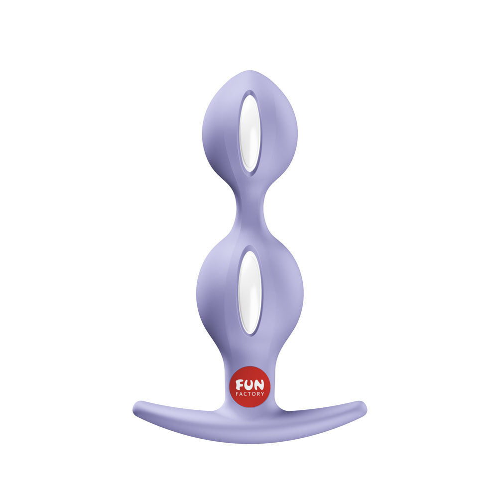 Fun Factory B Balls Duo weighted anal balls butt plug Purple