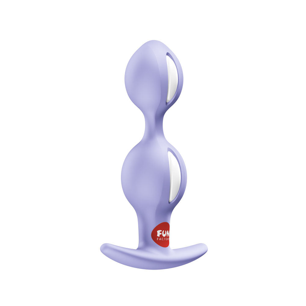 Fun Factory B Balls Duo – 13 cm Weighted Silicone Kegel Balls for Pelvic Floor Training > Sex Toys For Ladies > Kegel Exercise