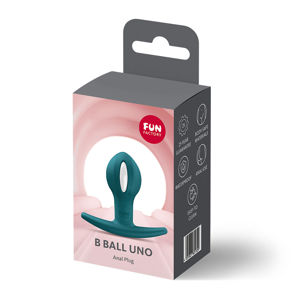Fun Factory B Balls Uno – 7.3 cm Vibrating Butt Plug > Anal Range > Vibrating Butt Plugs