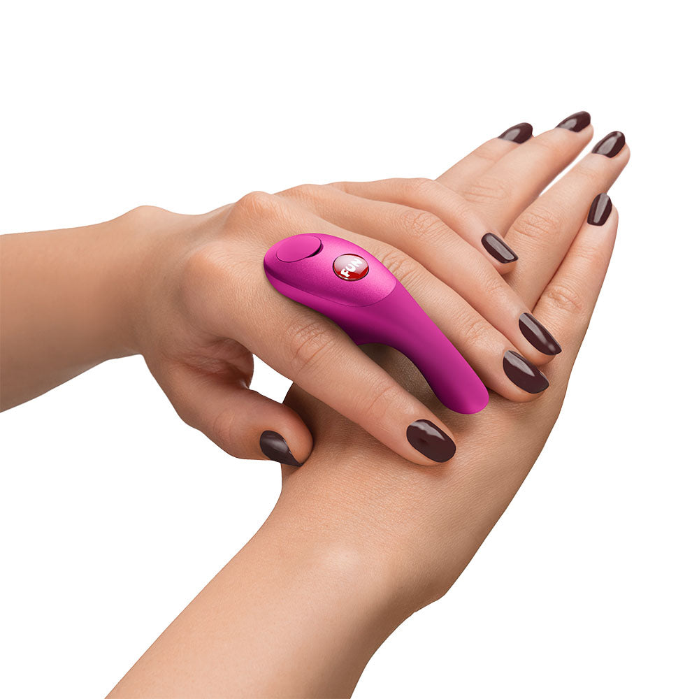 Fun Factory BE-ONE (Magenta) – USB-C Rechargeable Finger Stimulator Secondary image