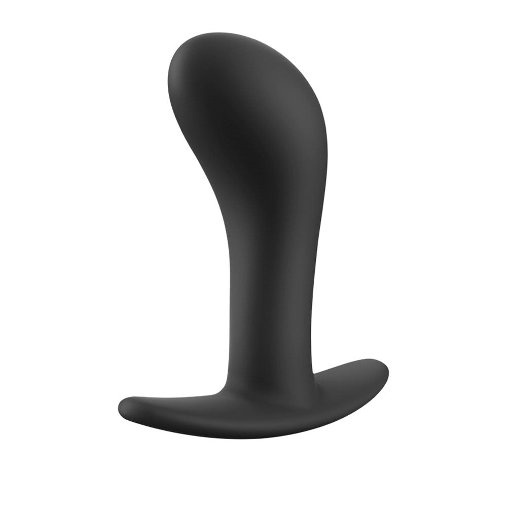 Fun Factory Bootie L – Silicone 10.9 cm Length 3.8 cm Diameter Anal Plug Black > Anal Range > Butt Plugs Main image
