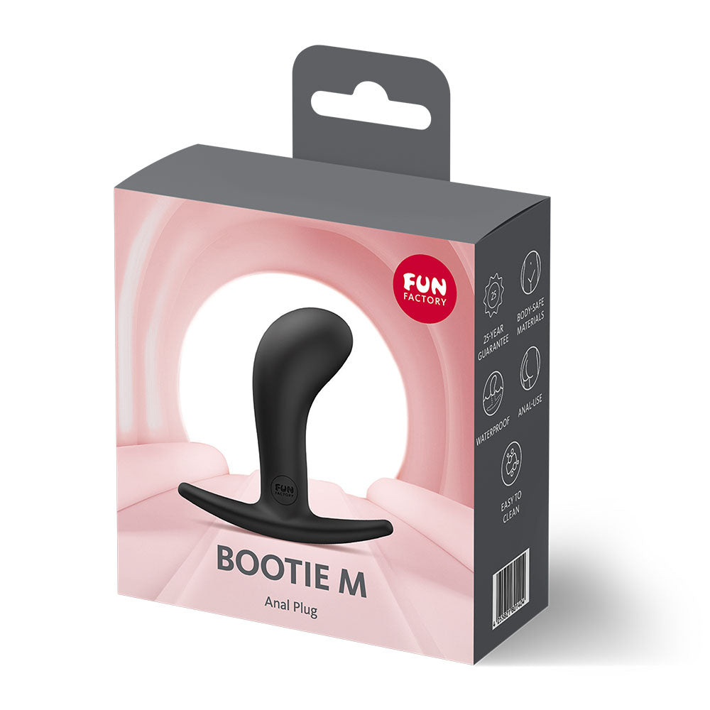 Fun Factory Bootie M 9.4 cm Medium Silicone Butt Plug > Anal Range > Butt Plugs