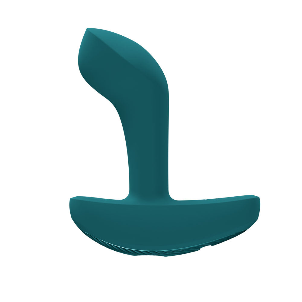 Fun Factory Booty Vibe Bottle – USB-C Rechargeable 9.7 cm Anal Vibrator Green > Anal Range > Vibrating Butt Plugs Main image