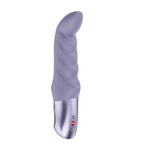 Fun Factory Abby G – 18.8 cm G-Spot Vibrator With Ergonomic Curved Tip and Ribbed Texture Purple > Sex Toys For Ladies > G-Spot Vibrators