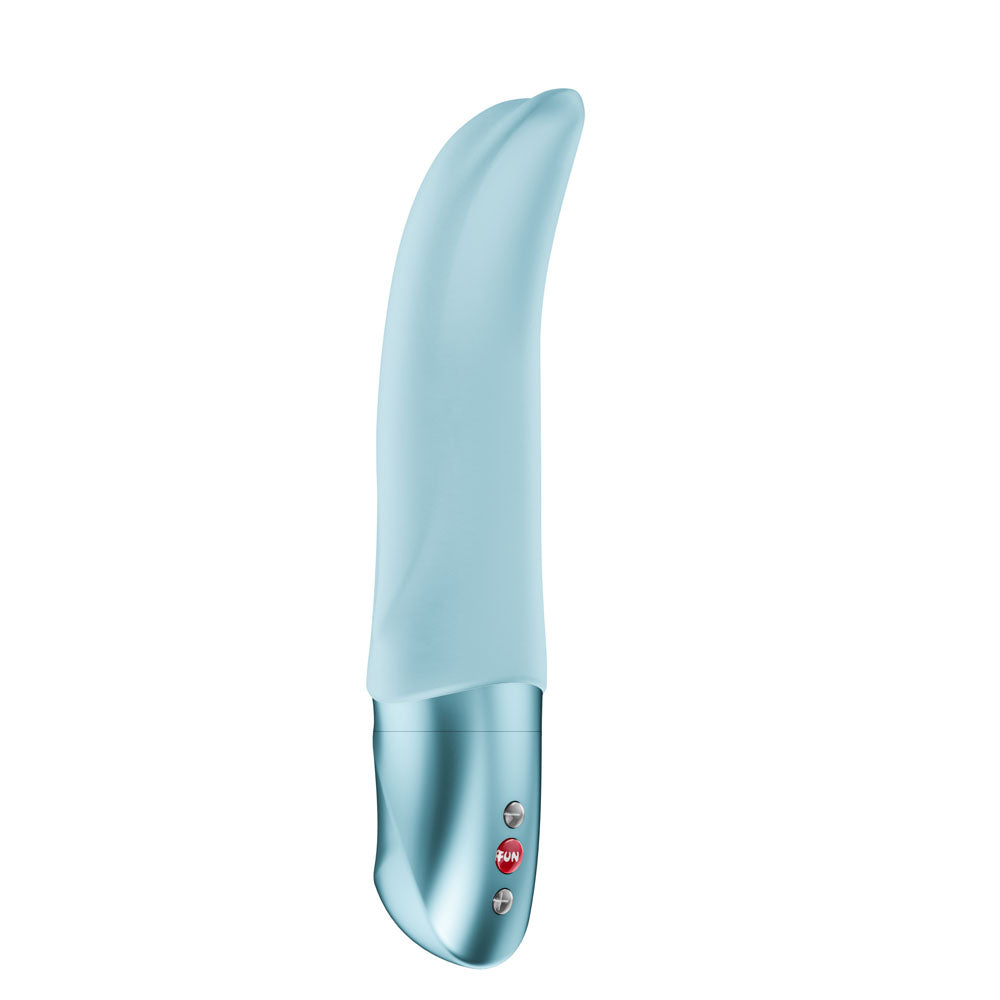 Fun Factory Diva Dolphin (Ice) – 19.1 cm Silicone G-Spot Vibrator Blue > Sex Toys For Ladies > G-Spot Vibrators