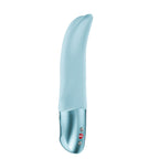 Fun Factory Diva Dolphin (Ice) – 19.1 cm Silicone G-Spot Vibrator Blue > Sex Toys For Ladies > G-Spot Vibrators