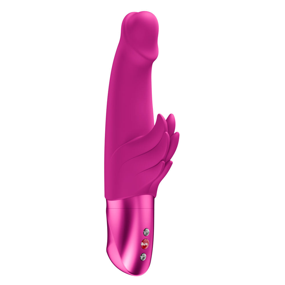 Fun Factory Wicked Angel – Rabbit Vibrator with Curved Shaft 9.5 cm Insertable Length Magenta > Vibrators > Ladies > Rabbit Main image