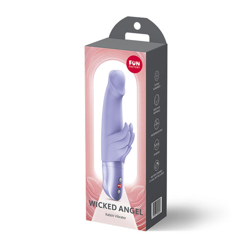 Fun Factory Wicked Angel – Ergonomic 9.5cm Insertable Length Rabbit Vibrator > Vibrators > Ladies > Rabbit