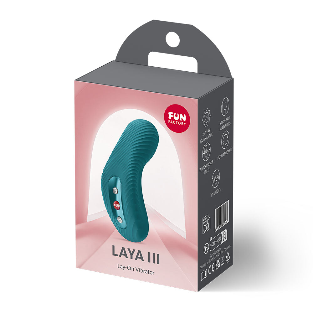 Fun Factory LAYA III – USB-C Rechargeable Clitoral Stimulator > Sex Toys For Ladies > Clitoral Vibrators and Stimulators