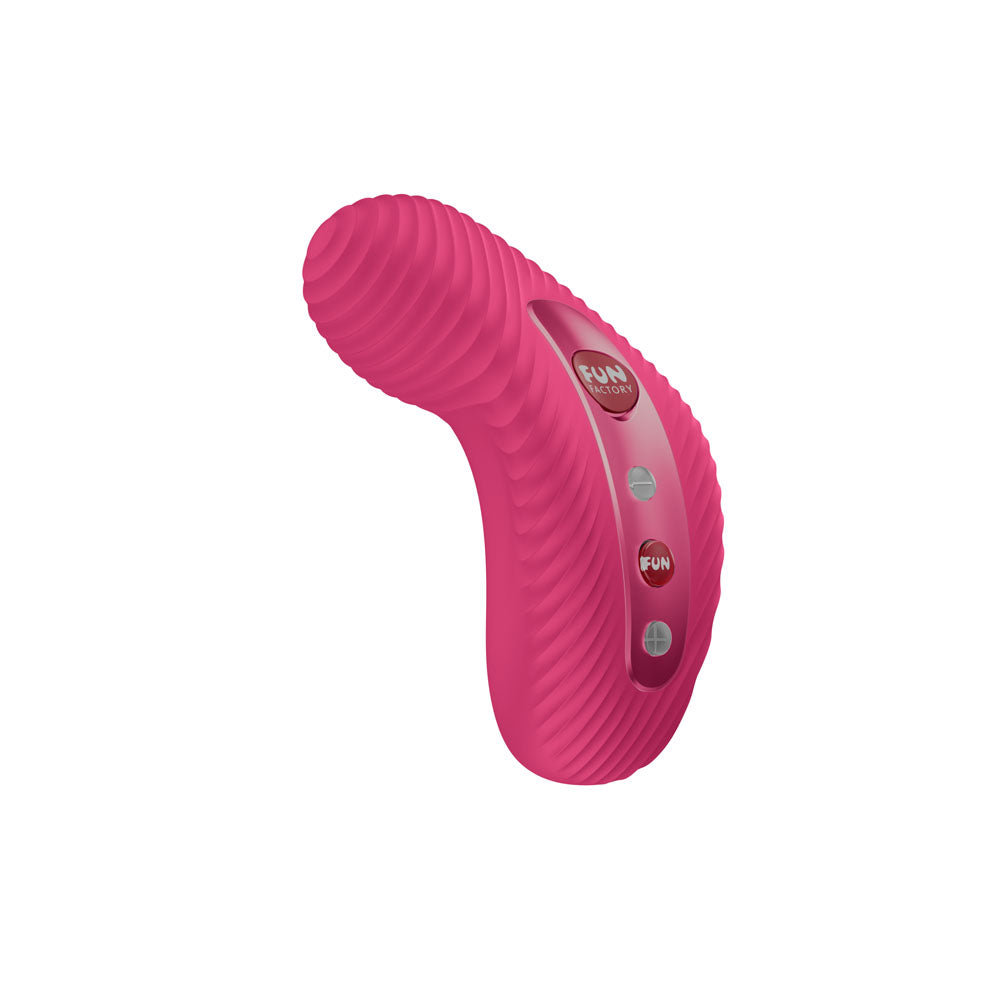 Fun Factory LAYA III Raspberry – USB-C Rechargeable Clitoral Stimulator Red > Sex Toys For Ladies > Clitoral Vibrators and Stimulators