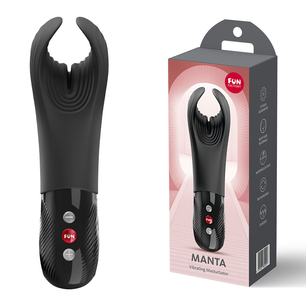 Fun Factory Manta – USB-C Rechargeable Unisex Vibrator Secondary image