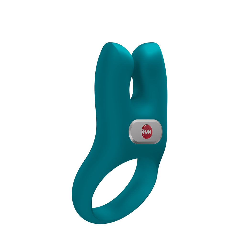 Fun Factory NOS Pro – USB-C Rechargeable Vibrating Cock Ring Green > Cock Ring > Vibrating Main image