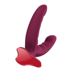 Fun Factory Ryde – Body-Safe Silicone Grinding Dildo with Softly Ridged Shaft > Dildos > Double Dildos
