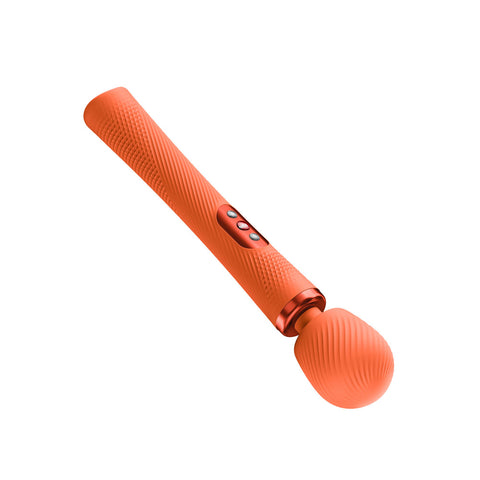 Fun Factory Vim (Orange) – USB-C Rechargeable Rumbling Massage Wand > Sex Toys > Massage Wands