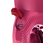 Fun Factory BI STRONIC ARC (Raspberry) – USB-C Rechargeable Thrusting Vibrator > Vibrators > Ladies > Rabbit