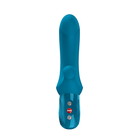 Fun Factory Bi Stronic Curve (Aquamarine) – USB-C Rechargeable Thrusting Vibrator > Vibrators > Ladies > Rabbit