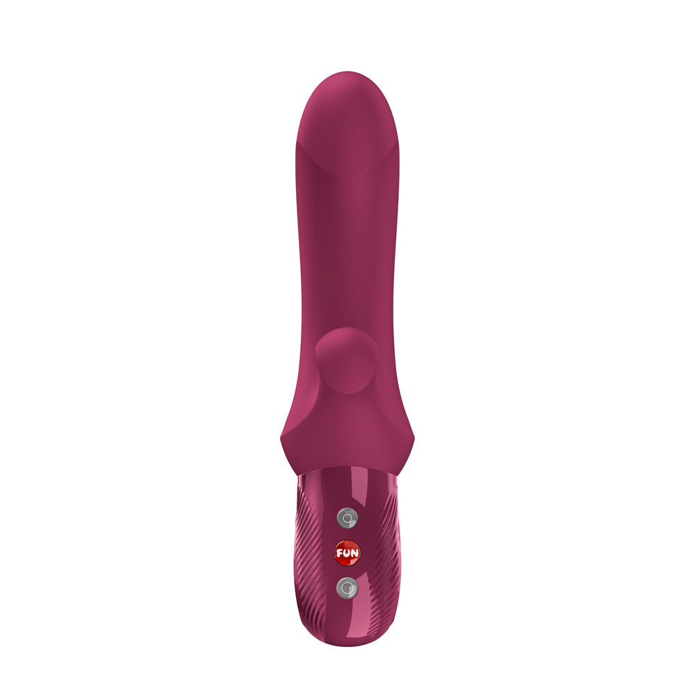 Fun Factory BI Stronic Curve (Wine) – USB-C Rechargeable Thrusting Vibrator > Vibrators > Ladies > Rabbit
