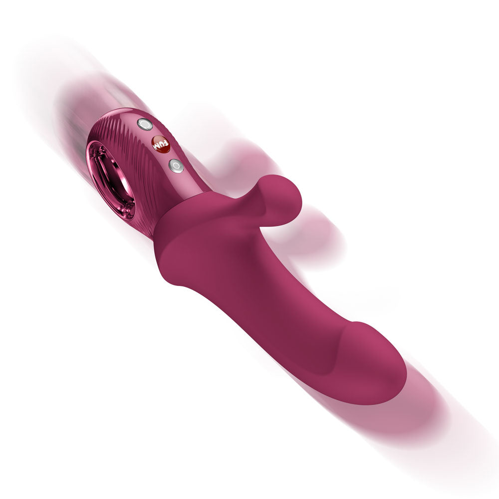 Fun Factory BI Stronic Curve (Wine) – USB-C Rechargeable Thrusting Vibrator > Vibrators > Ladies > Rabbit