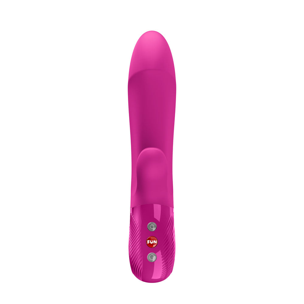 Fun Factory Bi Stronic Embrace (Magenta) – USB-C Rechargeable Thrusting Vibrator Secondary image
