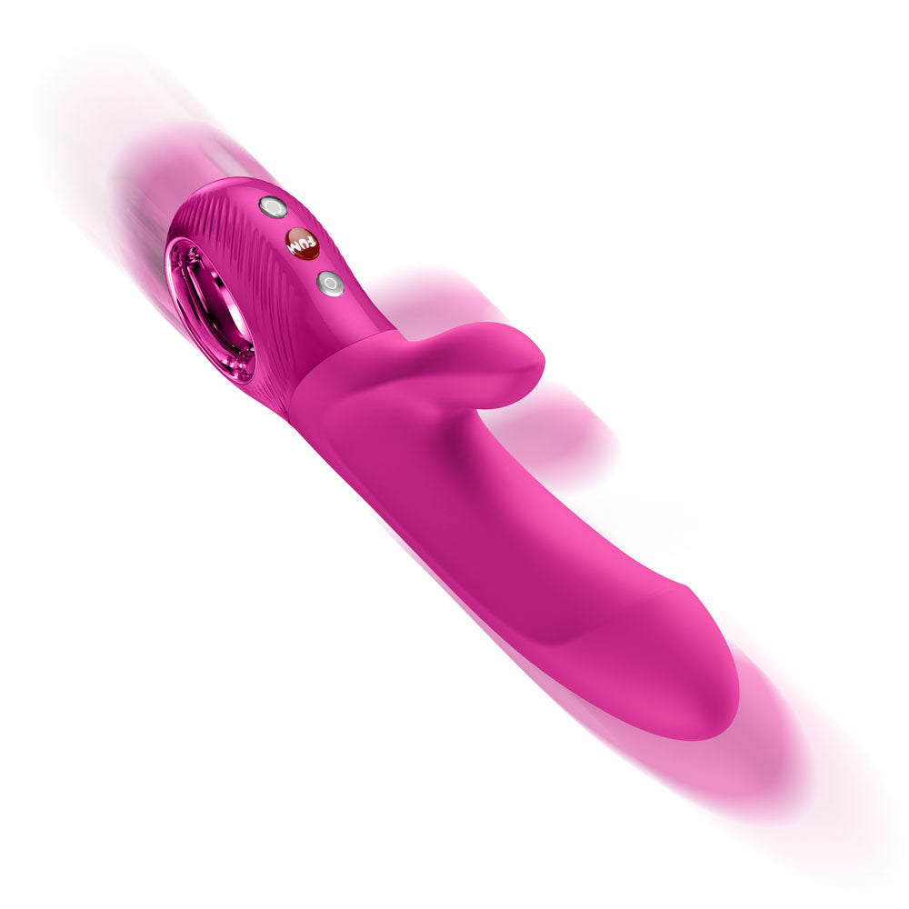 Fun Factory Bi Stronic Embrace (Magenta) – USB-C Rechargeable Thrusting Vibrator > Vibrators > Ladies > Rabbit
