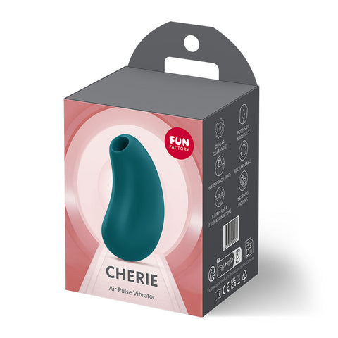 Fun Factory Cherie Bottle – USB Rechargeable Air Pulse Stimulator > Sex Toys For Ladies > Air Pulsation