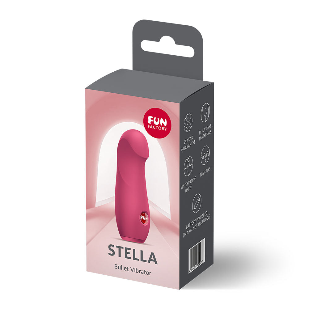 Fun Factory Stella Vibrating Bullet – Compact Precision Stimulation Silicone Vibrator > Vibrators > Mini Vibrators
