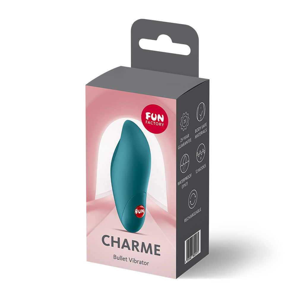 Fun Factory Charme – USB-C Rechargeable Silicone Clitoral Stimulator > Sex Toys For Ladies > Clitoral Vibrators and Stimulators