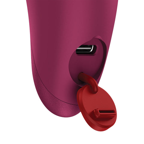 Fun Factory Charme (Wine) – USB-C Rechargeable Silicone Clitoral Stimulator > Sex Toys For Ladies > Clitoral Vibrators and Stimulators