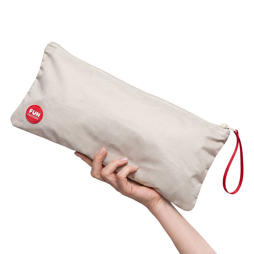 Fun Factory TOYBAG L – Lint-Free Toy Storage Bag Beige > Essentials > Toy Storage