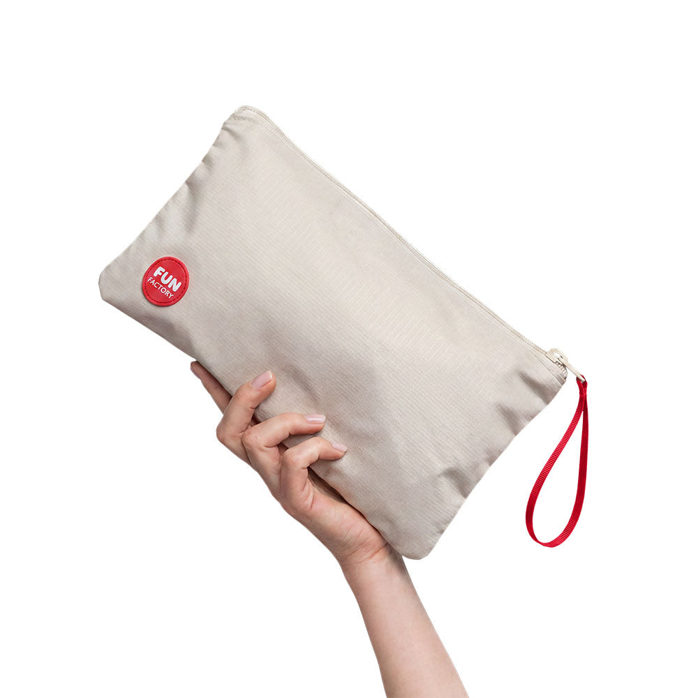 Fun Factory TOYBAG M – Lint-Free Toy Storage Bag Gold > Essentials > Toy Storage