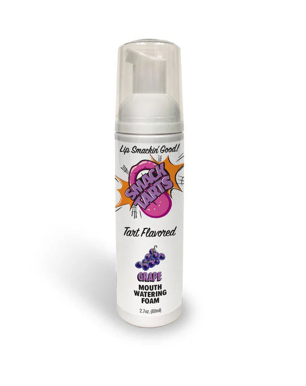 Smack Tarts Mouthwatering Foam (Sour Grape) – Oral Pleasure Foam 2.7oz Default Title > Lube > Oral Gels & Sprays