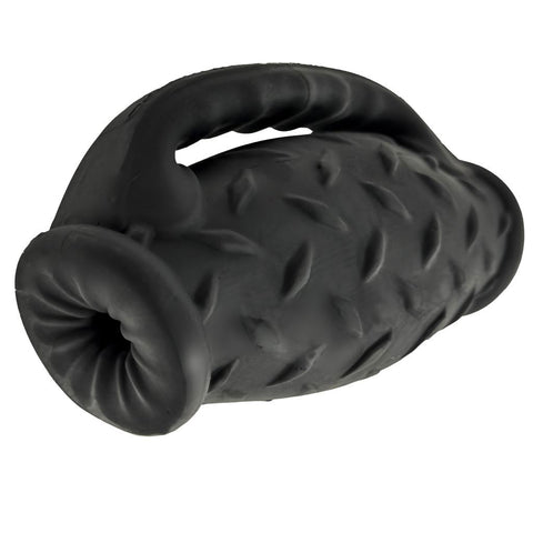 Masterjack Double Penetration Black - Double ended Stroker > Sex Toys For Men > Masturbators > Manual
