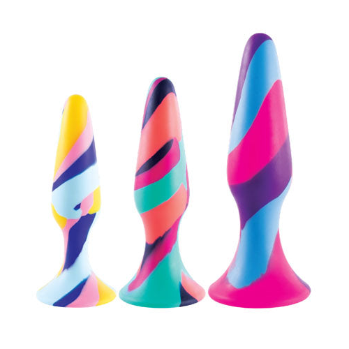 Fervent Gala Anal Training Kit – Silicone Butt Plugs Set of 3 Sizes > Anal Range > Butt Plug Kits