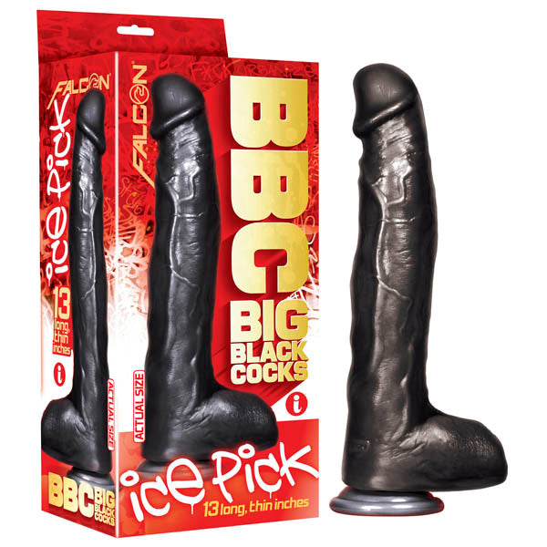 BBC Ice Pick 33 cm 13 Inch Dong Black > Dildos > Oversized Toys
