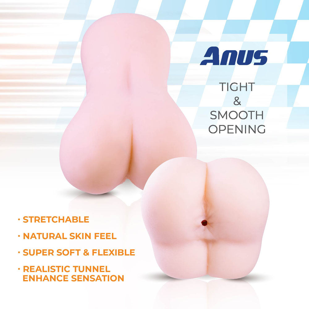 Bulky Sip Mini Doggy-Style Stroker – Mini Masturbator > Sex Toys For Men > Masturbators > Manual