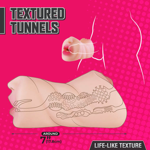 Moist and Surge Double Ended Stroker for Ultimate Pleasure Strokers - Manual