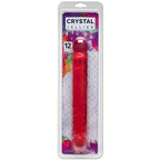 Crystal Jellies 12 Inch Double Dong (Pink) – Large Dildo > Dildos > Double Dildos