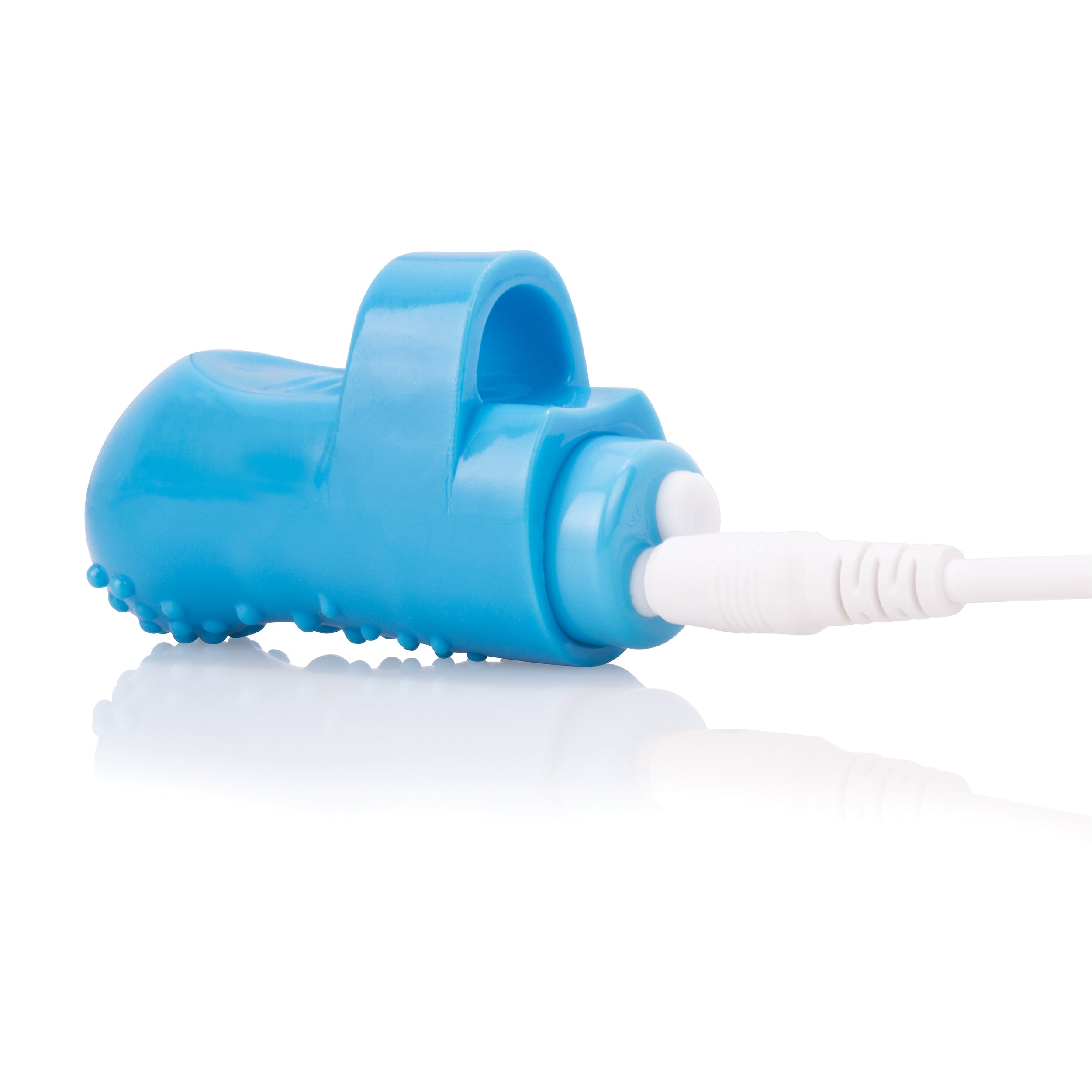 Charged Fing O Rechargeable Mini Finger Vibrator with Vooom Technology Silicone and ABS > Vibrators > Finger Vibrators