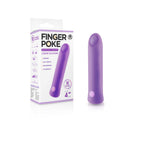 Rechargeable Stimulator – 4 Inch Liquid Silicone Body-Safe Stimulator Purple > Vibrators > Finger Vibrators
