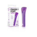 Finger Poke 4.5 Inch Vibrating Stimulator in Purple Purple > Vibrators > Finger Vibrators