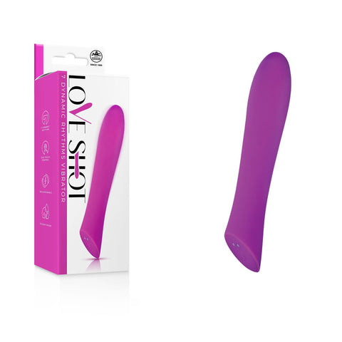 Love Shot 17.8 cm Vibrator for Ultimate Pleasure Purple > Vibrators > Standard Vibrators