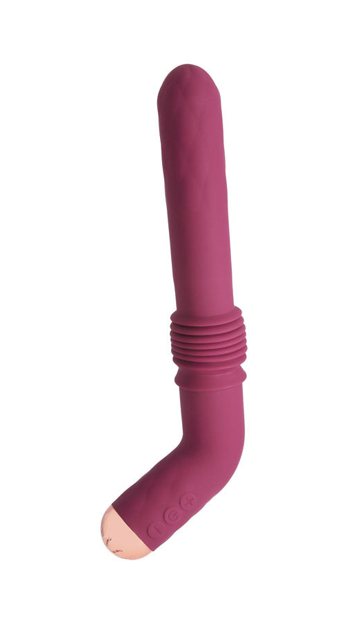 Your Majesty USB-C Rechargeable Silicone Thrusting Vibrator > Dildos > Thrusting Dildos