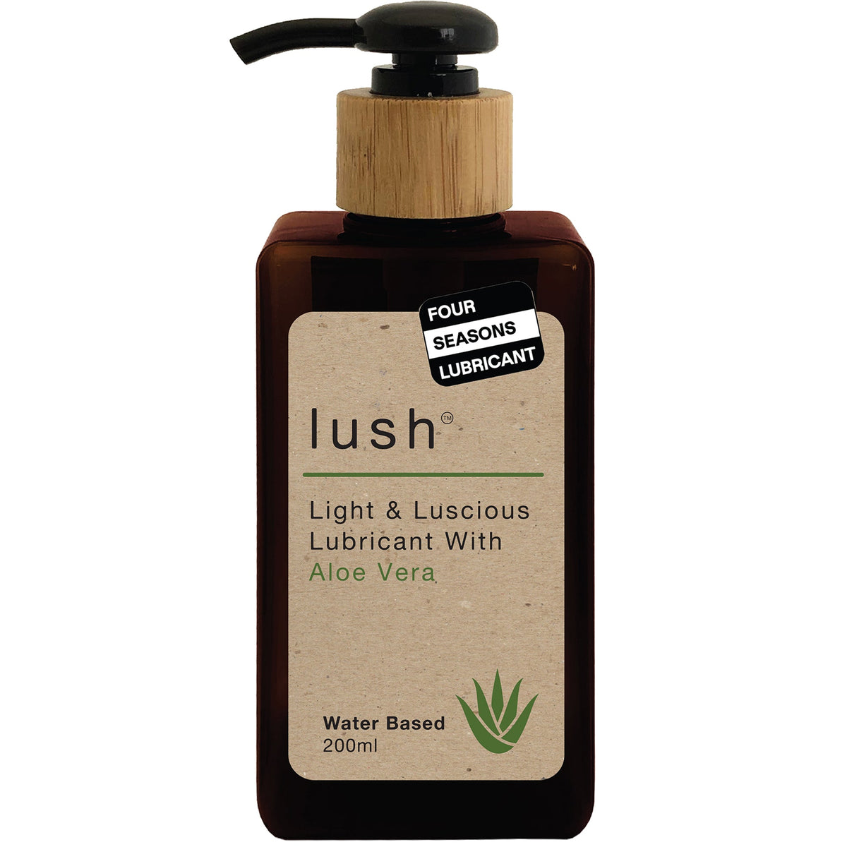 Four Seasons Lush Aloe Vera Lubricant 200ml > Lube > Water Based