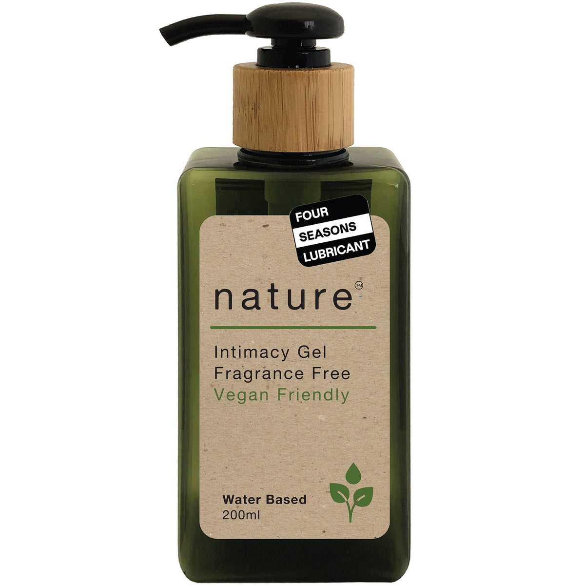 Four Seasons Naked Nature – Vegan Water-Based Intimacy Gel 200ml > Lube > Water Based Main image
