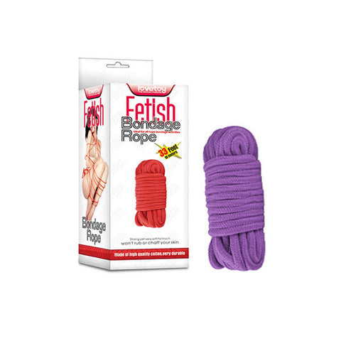 Fetish Bondage Rope Purple 10 Meter Length Purple > Bondage Gear > Rope
